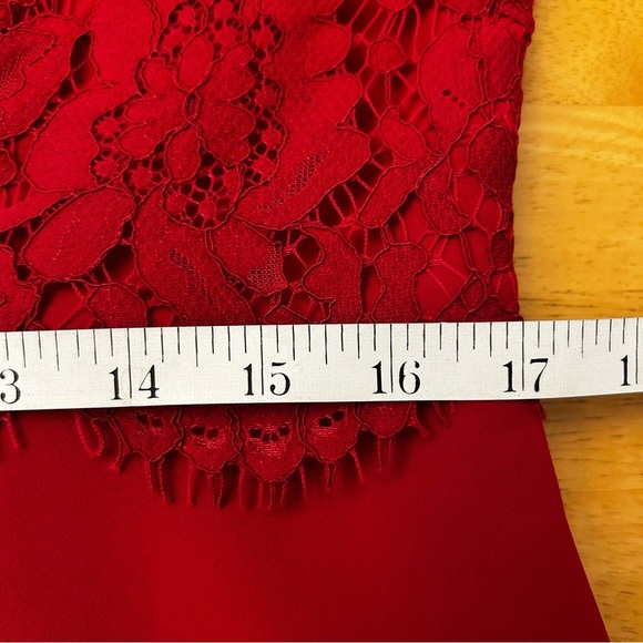 NWT RSVP by Talbots Lace Overlay Long Sleeve Dress - Picture 8 of 10